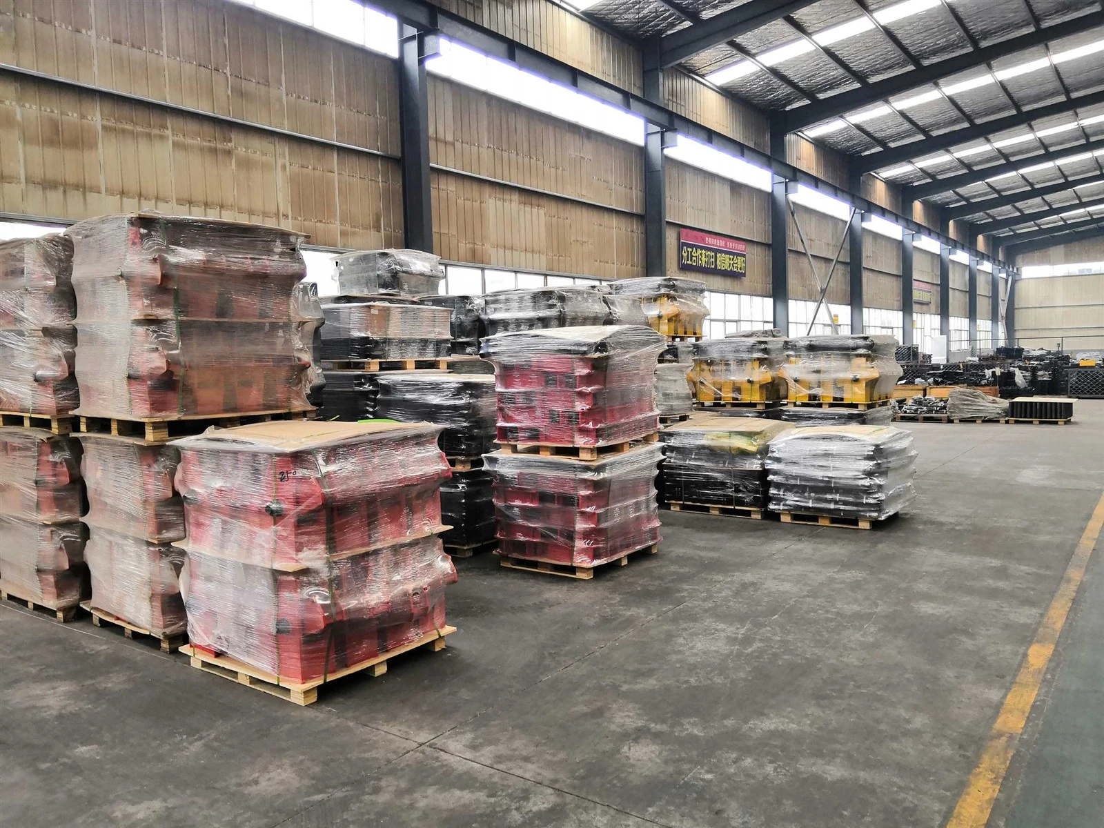 Finished Suspension Packing Area Finished Suspension Packing Area